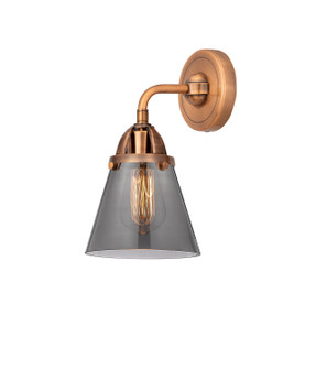 Nouveau 2 LED Wall Sconce in Antique Copper (405|2881WACG63LED)