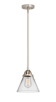 Nouveau 2 One Light Mini Pendant in Brushed Satin Nickel (405|2881SSNG42)