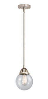 Nouveau 2 One Light Mini Pendant in Brushed Satin Nickel (405|2881SSNG2046)
