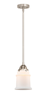 Nouveau 2 One Light Mini Pendant in Brushed Satin Nickel (405|2881SSNG181)