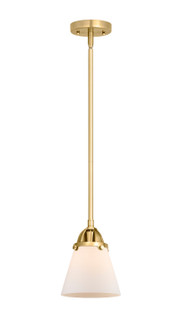 Nouveau 2 One Light Mini Pendant in Satin Gold (405|2881SSGG61)