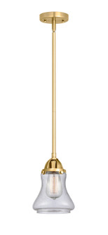 Nouveau 2 One Light Mini Pendant in Satin Gold (405|2881SSGG194)