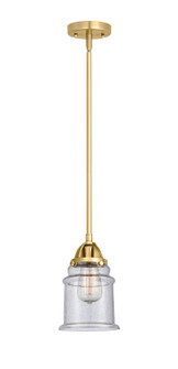 Nouveau 2 LED Mini Pendant in Satin Gold (405|2881SSGG184LED)