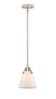 Nouveau 2 One Light Mini Pendant in Polished Nickel (405|2881SPNG61)