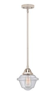 Nouveau 2 One Light Mini Pendant in Polished Nickel (405|2881SPNG534)