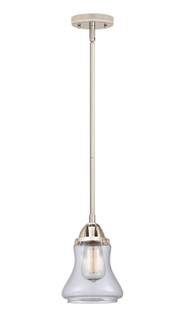 Nouveau 2 One Light Mini Pendant in Polished Nickel (405|2881SPNG192)