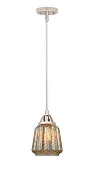 Nouveau 2 One Light Mini Pendant in Polished Nickel (405|2881SPNG146)