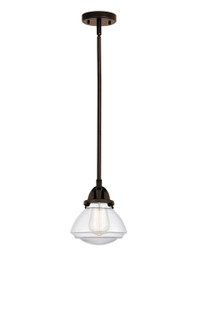 Nouveau 2 One Light Mini Pendant in Oil Rubbed Bronze (405|2881SOBG322)