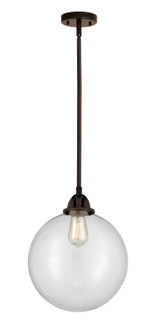Nouveau 2 One Light Mini Pendant in Oil Rubbed Bronze (405|2881SOBG20212)