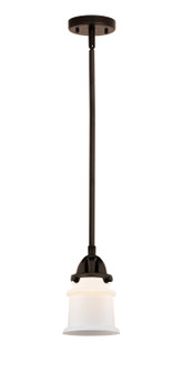 Nouveau 2 LED Mini Pendant in Oil Rubbed Bronze (405|2881SOBG181SLED)