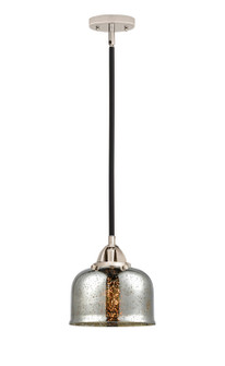 Nouveau 2 LED Mini Pendant in Black Polished Nickel (405|2881SBPNG78LED)