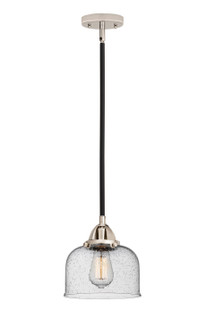 Nouveau 2 LED Mini Pendant in Black Polished Nickel (405|2881SBPNG74LED)