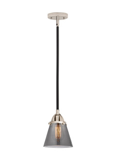 Nouveau 2 One Light Mini Pendant in Black Polished Nickel (405|2881SBPNG63)