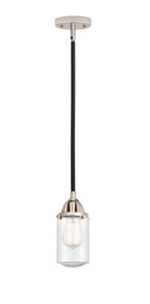 Nouveau 2 LED Mini Pendant in Black Polished Nickel (405|2881SBPNG314LED)