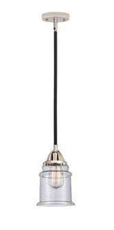 Nouveau 2 LED Mini Pendant in Black Polished Nickel (405|2881SBPNG184LED)