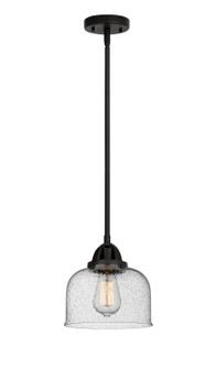 Nouveau 2 LED Mini Pendant in Matte Black (405|2881SBKG74LED)