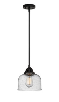 Nouveau 2 One Light Mini Pendant in Matte Black (405|2881SBKG74)
