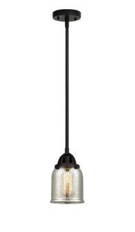 Nouveau 2 LED Mini Pendant in Matte Black (405|2881SBKG58LED)