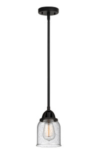 Nouveau 2 LED Mini Pendant in Matte Black (405|2881SBKG54LED)