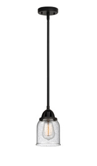 Nouveau 2 One Light Mini Pendant in Matte Black (405|2881SBKG54)