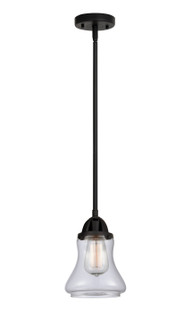Nouveau 2 LED Mini Pendant in Matte Black (405|2881SBKG192LED)