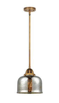 Nouveau 2 One Light Mini Pendant in Brushed Brass (405|2881SBBG78)