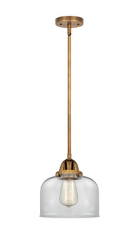 Nouveau 2 LED Mini Pendant in Brushed Brass (405|2881SBBG72LED)