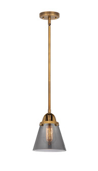 Nouveau 2 LED Mini Pendant in Brushed Brass (405|2881SBBG63LED)