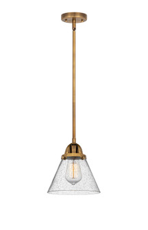 Nouveau 2 LED Mini Pendant in Brushed Brass (405|2881SBBG44LED)