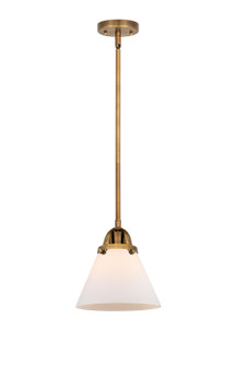 Nouveau 2 One Light Mini Pendant in Brushed Brass (405|2881SBBG41)