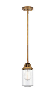 Nouveau 2 One Light Mini Pendant in Brushed Brass (405|2881SBBG314)
