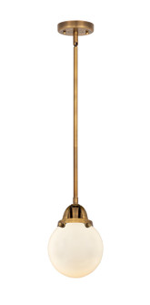 Nouveau 2 LED Mini Pendant in Brushed Brass (405|2881SBBG2016LED)