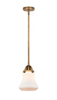 Nouveau 2 LED Mini Pendant in Brushed Brass (405|2881SBBG191LED)