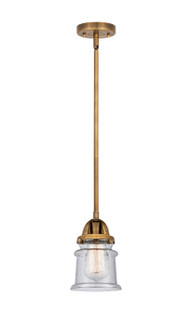 Nouveau 2 LED Mini Pendant in Brushed Brass (405|2881SBBG184SLED)