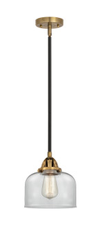 Nouveau 2 One Light Mini Pendant in Black Antique Brass (405|2881SBABG72)