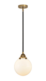 Nouveau 2 LED Mini Pendant in Black Antique Brass (405|2881SBABG2018LED)