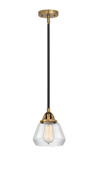 Nouveau 2 LED Mini Pendant in Black Antique Brass (405|2881SBABG172LED)