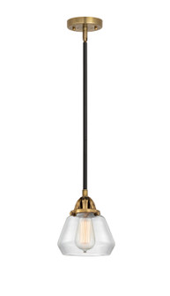 Nouveau 2 One Light Mini Pendant in Black Antique Brass (405|2881SBABG172)