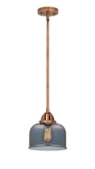 Nouveau 2 LED Mini Pendant in Antique Copper (405|2881SACG73LED)