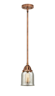 Nouveau 2 LED Mini Pendant in Antique Copper (405|2881SACG58LED)