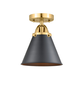 Nouveau 2 LED Semi-Flush Mount in Satin Gold (405|2881CSGM13BKLED)