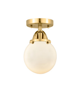Nouveau 2 LED Semi-Flush Mount in Satin Gold (405|2881CSGG2016LED)