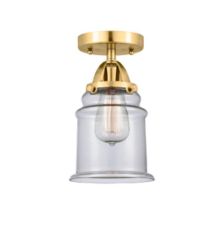 Nouveau 2 LED Semi-Flush Mount in Satin Gold (405|2881CSGG182LED)