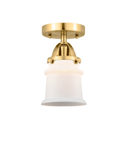 Nouveau 2 One Light Semi-Flush Mount in Satin Gold (405|2881CSGG181S)