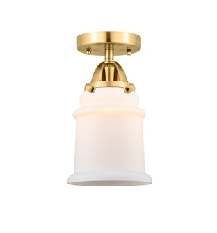 Nouveau 2 One Light Semi-Flush Mount in Satin Gold (405|2881CSGG181)