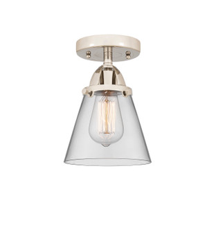 Nouveau 2 One Light Semi-Flush Mount in Polished Nickel (405|2881CPNG62)