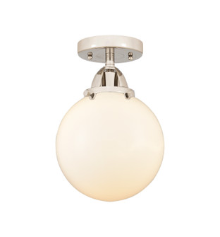 Nouveau 2 LED Semi-Flush Mount in Polished Nickel (405|2881CPNG2018LED)