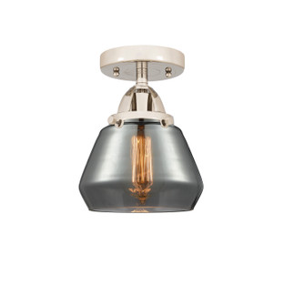 Nouveau 2 One Light Semi-Flush Mount in Polished Nickel (405|2881CPNG173)