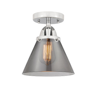 Nouveau 2 One Light Semi-Flush Mount in Polished Chrome (405|2881CPCG43)