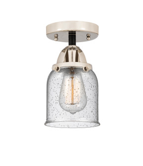 Nouveau 2 One Light Semi-Flush Mount in Black Polished Nickel (405|2881CBPNG54)